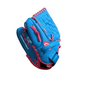 Rawlings Youth Baseball Glove PL11RRS 11” Right Hand Blue Red Basket Web NWOT